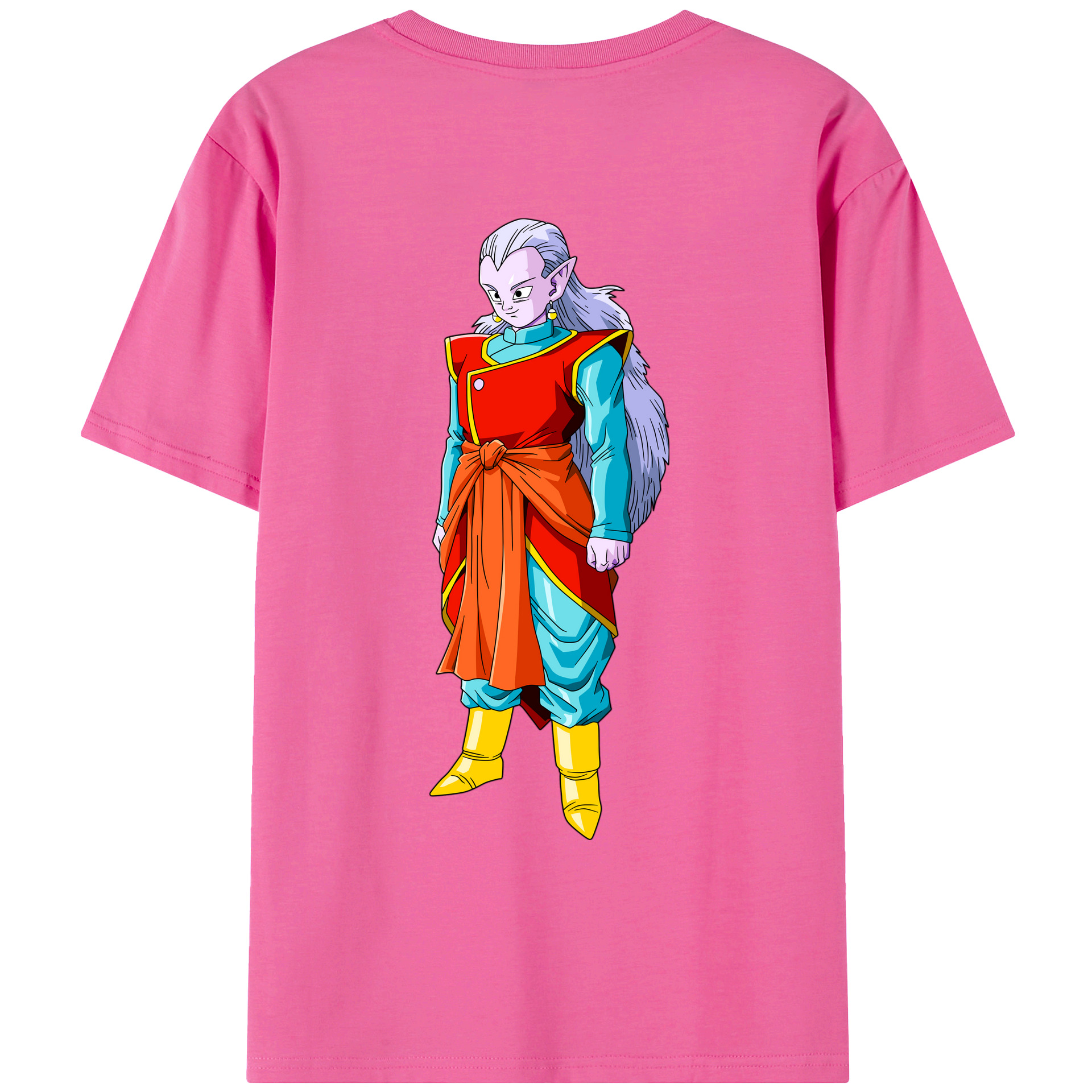 （画像用） ドラゴンボール DRAGON BALL レディース半袖Tシャツ(バックプリント)